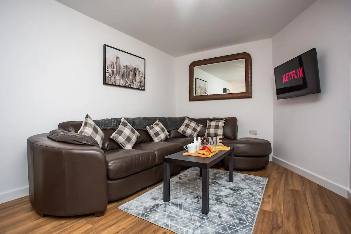 Relaxing 2Br Central Flat Near Train & Fast Wifi! Newcastle-upon-Tyne Lägenhet